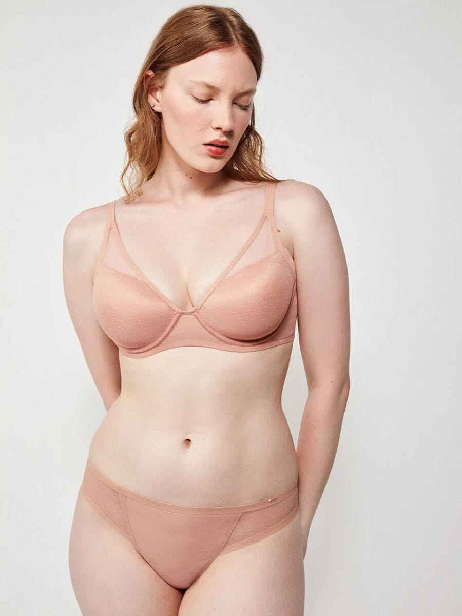Σουτιέν Bralette Plumetti με Μπανέλα και Ενίσχυση